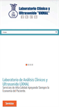 Mobile Screenshot of laboratoriouxmal.com
